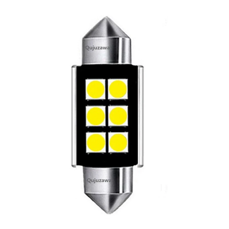 Festoon 31mm 36mm 39mm 41mm C5W C10W Super Bright 6 SMD 3030 LED Car License Plate Light Canbus Error Free Interior Doom Lamp
Festoon 31mm 36mm 39mm 41mm C5W C10W Super Bright 6 SMD 3030 LED Car License Plate Light Canbus Error Free Interior Doom Lamp