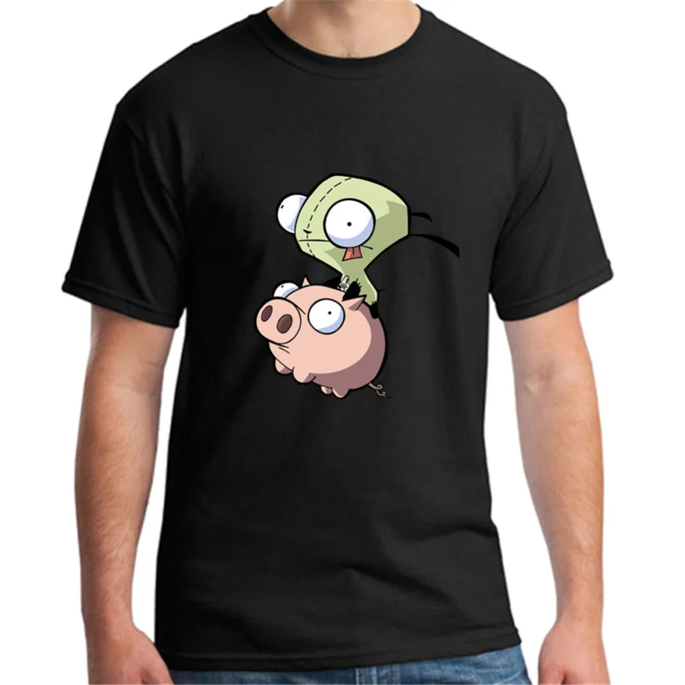 Funny GIR-PIG Tee Shirts designs punk rock Costumes for Men O-Neck Gir Invader Zim Perler Beads men's country t shirt Fabric
Funny GIR-PIG Tee Shirts designs punk rock Costumes for Men O-Neck Gir Invader Zim Perler Beads men's country t shirt Fabric