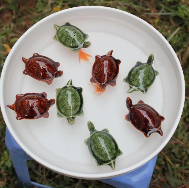 2pcs/lot Pet Aquarium Ceramic Turtle Floating Water Turtle Fish Tank Decorations Landscaping A113
2pcs/lot Pet Aquarium Ceramic Turtle Floating Water Turtle Fish Tank Decorations Landscaping A113