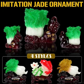 4 Styles Chinese Style Vegetable Cabbage Imitation Jade Ornaments Resin Home Bedroom Desk Decoration Birthday Gift
4 Styles Chinese Style Vegetable Cabbage Imitation Jade Ornaments Resin Home Bedroom Desk Decoration Birthday Gift
