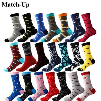 Match-Up Men's combed cotton socks brand man dress knit socks mustache socks US size(7.5-12)
Match-Up Men's combed cotton socks brand man dress knit socks mustache socks US size(7.5-12)