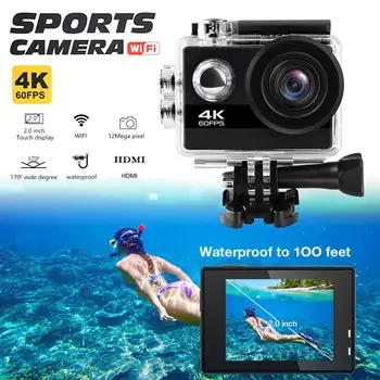 Q40C 4K Ultra HD Motion Camera Portable Versatile Action Camera 100FT Waterproof WiFi HD Sports Camcorder With Wide-Angle Lens
Q40C 4K Ultra HD Motion Camera Portable Versatile Action Camera 100FT Waterproof WiFi HD Sports Camcorder With Wide-Angle Lens