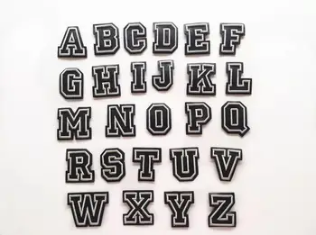 Black Letters Patch Alphabet Embroidered Applique Letters sew on Patches
Black Letters Patch Alphabet Embroidered Applique Letters sew on Patches