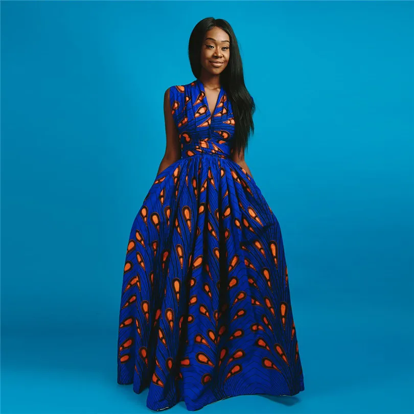 Summer African Dresses for Women 2019 News Fashion Robe Long Dress Floral Print Bazin Vestidos Dashiki Party African Clothes
Summer African Dresses for Women 2019 News Fashion Robe Long Dress Floral Print Bazin Vestidos Dashiki Party African Clothes