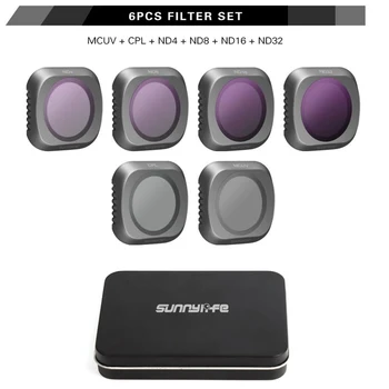 FOR DJI Mavic 2 Pro 6pcs Filter Set Lens Filter Drone Accessories CPL MCUV ND4 ND8 ND16 ND32 Camera Lens Filters for Mavic 2 Pro
FOR DJI Mavic 2 Pro 6pcs Filter Set Lens Filter Drone Accessories CPL MCUV ND4 ND8 ND16 ND32 Camera Lens Filters for Mavic 2 Pro