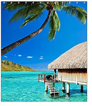 Beach Hut Shower Curtain
Beach Hut Shower Curtain