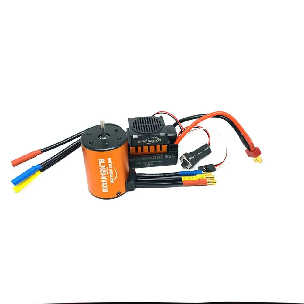 Kid's Remote Control Car Toy Part Wind Gallop 60A Waterproof Brushless ESC BL3650 3900KV 4300KV 5200KV Brushless Motor Orange
Kid's Remote Control Car Toy Part Wind Gallop 60A Waterproof Brushless ESC BL3650 3900KV 4300KV 5200KV Brushless Motor Orange