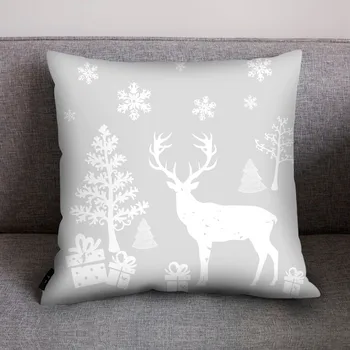 Christmas Print Pillow Case Cushion Cover 45*45 Merry Christmas Printed Polyester Decorative Pillows Cover Home Decor Decoration
Christmas Print Pillow Case Cushion Cover 45*45 Merry Christmas Printed Polyester Decorative Pillows Cover Home Decor Decoration