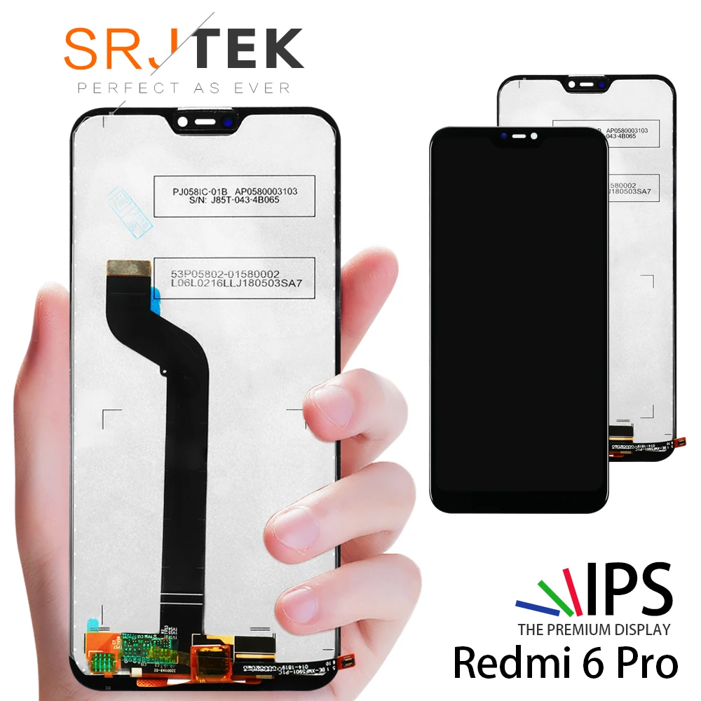 5.84 Original Display For Xiaomi Mi A2 Lite LCD Touch Screen Digitizer Replacement For Xiaomi Redmi 6 Pro LCD Mi A2 Lite Display
5.84 Original Display For Xiaomi Mi A2 Lite LCD Touch Screen Digitizer Replacement For Xiaomi Redmi 6 Pro LCD Mi A2 Lite Display