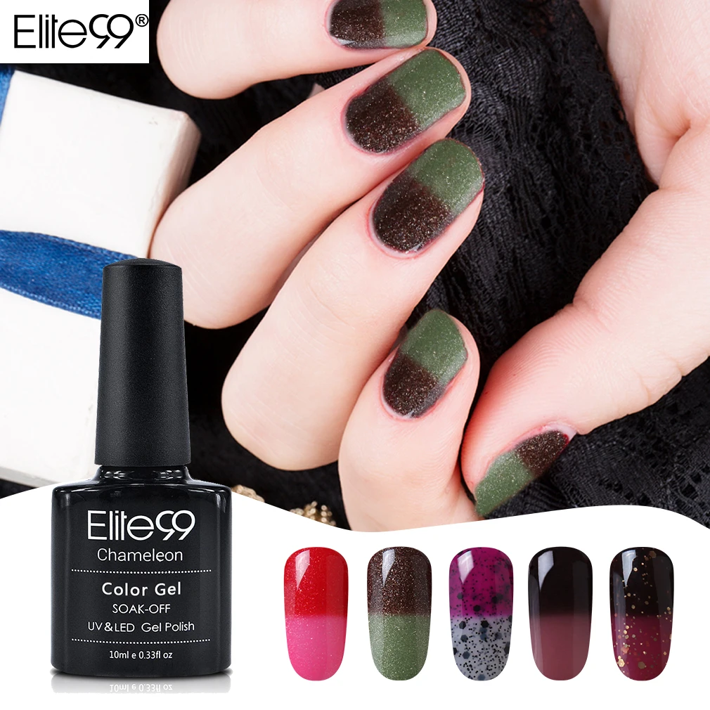 Elite99 10ML Cheese Thermal Color-Changing Nail Gel Polish Soak Off UV LED Long Lasting Gel Nail Art Gel Varnish Top Base Coat
Elite99 10ML Cheese Thermal Color-Changing Nail Gel Polish Soak Off UV LED Long Lasting Gel Nail Art Gel Varnish Top Base Coat