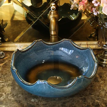 So beautiful Jingdezhen wash basin bathroom sinks bowl factory directly art hand painted ceramic pottery sink
So beautiful Jingdezhen wash basin bathroom sinks bowl factory directly art hand painted ceramic pottery sink