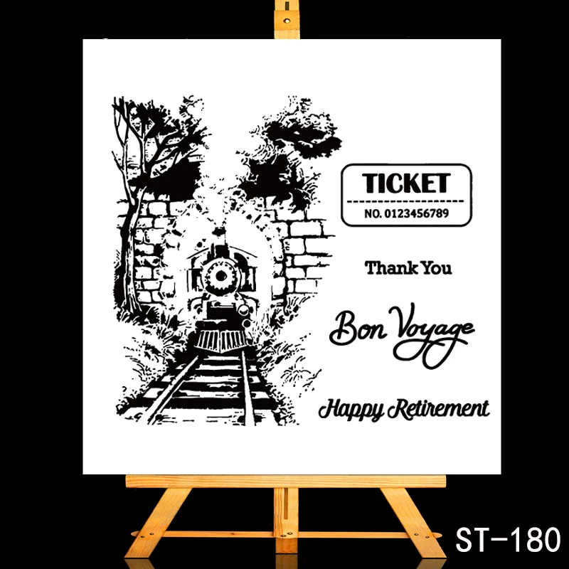 ZhuoAng Friend, bon voyage Transparent and Clear Stamp DIY Scrapbooking Album Card Making DIY Decoration Making
ZhuoAng Friend, bon voyage Transparent and Clear Stamp DIY Scrapbooking Album Card Making DIY Decoration Making
