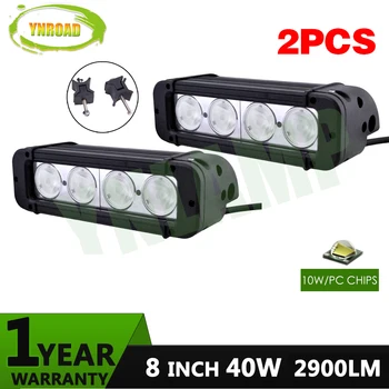 YNROAD 2pcs NEW 40w 8inch single row Led Light Bar Driving Offroad Light Spot/flood 10V- 70V for 4x4 ATV UTV USE IP68 for pair
YNROAD 2pcs NEW 40w 8inch single row Led Light Bar Driving Offroad Light Spot/flood 10V- 70V for 4x4 ATV UTV USE IP68 for pair