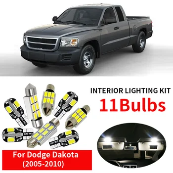 11pcs Canbus Xenon White Car LED Light Bulbs Interior Package Kit For 2005-2010 Dodge Dakota Map Dome Trunk License Plate Lamp 
11pcs Canbus Xenon White Car LED Light Bulbs Interior Package Kit For 2005-2010 Dodge Dakota Map Dome Trunk License Plate Lamp