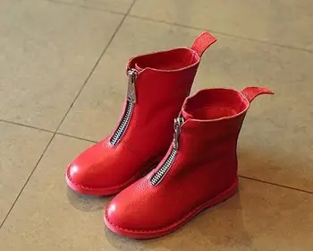 2018 Winter Toddler Boy Mid Calf Boot Children Genuine Leather Zip Shoe Baby Girl Fashion Boot Kid Brand Boot C1236
2018 Winter Toddler Boy Mid Calf Boot Children Genuine Leather Zip Shoe Baby Girl Fashion Boot Kid Brand Boot C1236