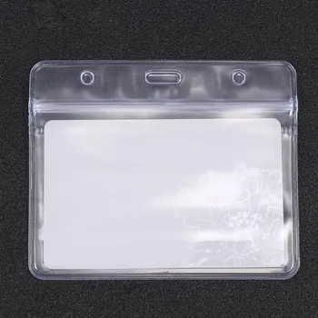 10 Pcs Clear PVC Badge Holder 100*80mm Waterproof Plastic Convenient Pocket Pouches Exhibition ID Name Badge Card
10 Pcs Clear PVC Badge Holder 100*80mm Waterproof Plastic Convenient Pocket Pouches Exhibition ID Name Badge Card
