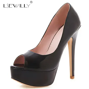 Lsewilly 2019 Women Pumps Fashion Women Shoes Spring/autumn Thin High Heel Platform Peep Toe Wedding Party Pumps Size 32-42 E814
Lsewilly 2019 Women Pumps Fashion Women Shoes Spring/autumn Thin High Heel Platform Peep Toe Wedding Party Pumps Size 32-42 E814