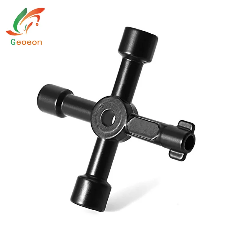 Geoeon Universal Cross KEY Multifunction 4 Ways Triangle Wrench Plumber Keys For Gas Electric Meter Cabinets Bleed Radiators A47
Geoeon Universal Cross KEY Multifunction 4 Ways Triangle Wrench Plumber Keys For Gas Electric Meter Cabinets Bleed Radiators A47