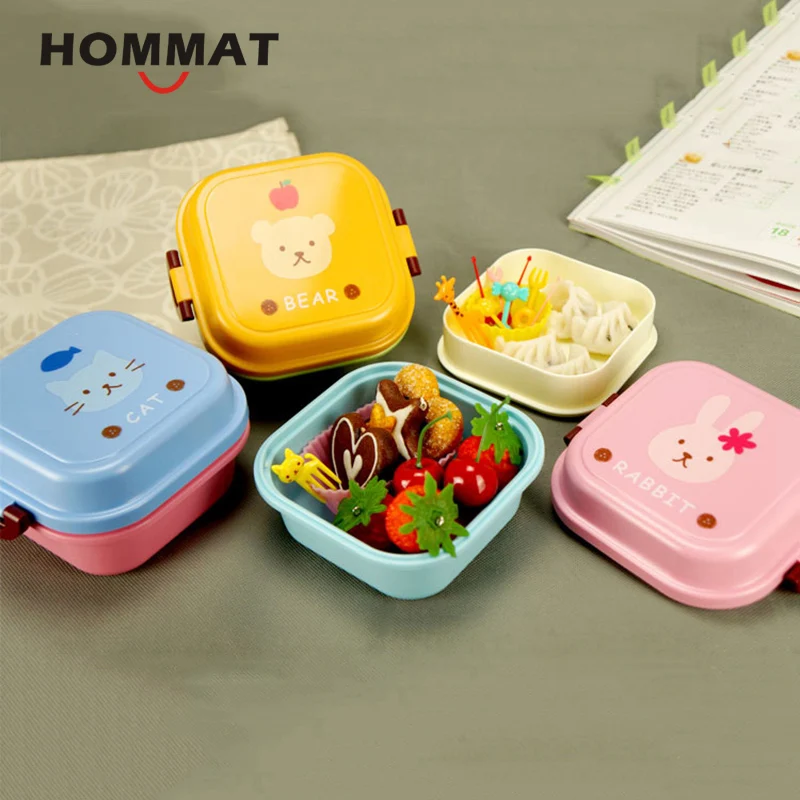 2 Tier Snack Box School Lunch Box Bento Box Food Container Food Box Lunchbox Kids Kitchen Accessories Cat Rabbit Bear Cartoon
2 Tier Snack Box School Lunch Box Bento Box Food Container Food Box Lunchbox Kids Kitchen Accessories Cat Rabbit Bear Cartoon