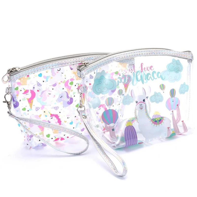 New Sale Women Unicorn PVC Makeup Bag Waterproof Toiletry Bag Travel Cosmetic Transparent Bag Zipper Organizer Purse
New Sale Women Unicorn PVC Makeup Bag Waterproof Toiletry Bag Travel Cosmetic Transparent Bag Zipper Organizer Purse