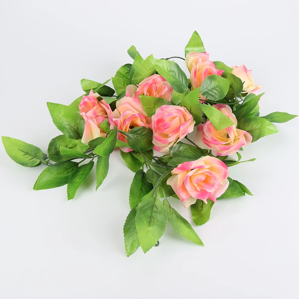 2.4m Artificial Flower Fake Rose Foliage Ivy Vine Leaf Silk Flower Wedding Party Plants Home Decoration Dropship
2.4m Artificial Flower Fake Rose Foliage Ivy Vine Leaf Silk Flower Wedding Party Plants Home Decoration Dropship
