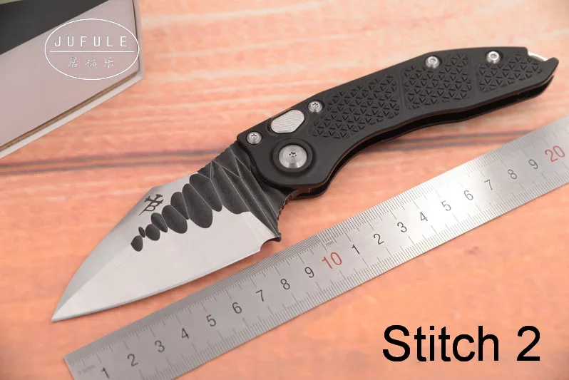 JUFULE New OEM Stitch 2 Flipper folding M390 blade T6 Aluminum handle outdoor tactical camping hunting EDC tool kitchen knife
JUFULE New OEM Stitch 2 Flipper folding M390 blade T6 Aluminum handle outdoor tactical camping hunting EDC tool kitchen knife
