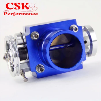 Universal 70mm 2.75" Intake Throttle Body CNC Billet High Flow with Adapter Plate Red/Blue/Silver
Universal 70mm 2.75" Intake Throttle Body CNC Billet High Flow with Adapter Plate Red/Blue/Silver