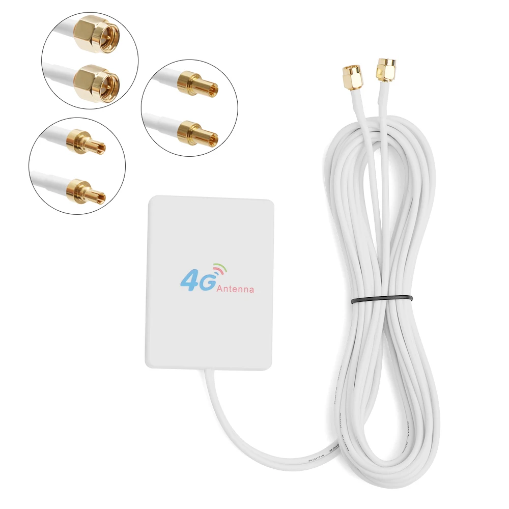 3M Cable 4G LTE Antenna External Antennas for Huawei ZTE 4G LTE Router Modem Aerial with TS9/ CRC9/ SMA Connector
3M Cable 4G LTE Antenna External Antennas for Huawei ZTE 4G LTE Router Modem Aerial with TS9/ CRC9/ SMA Connector