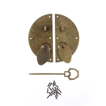 Chinese Style Iron Door Knocking Knocker Pull Vintage Lock Catch For Cabinet Cupboard Drawer Furniture Hardware
Chinese Style Iron Door Knocking Knocker Pull Vintage Lock Catch For Cabinet Cupboard Drawer Furniture Hardware