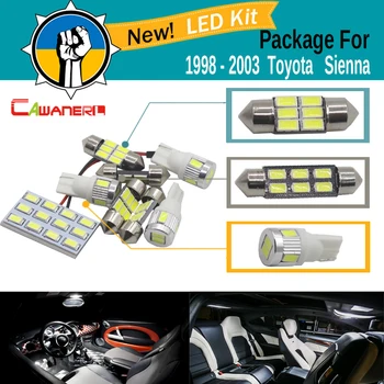 Cawanerl Car Interior LED Bulb Dome Map Step Cargo Light White 5630 SMD LED Kit Package Fit For Toyota Sienna 1998-2003
Cawanerl Car Interior LED Bulb Dome Map Step Cargo Light White 5630 SMD LED Kit Package Fit For Toyota Sienna 1998-2003