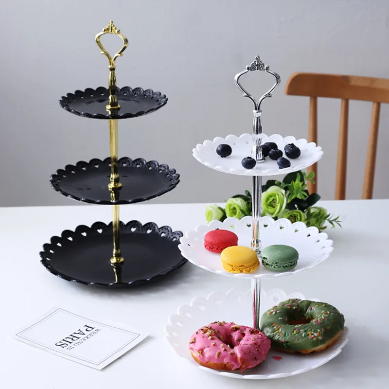 European Style Wedding Holiday Party Three-layer Fruit Plate Dessert Candy Dishes Cake Rack Buffet Display Rack Home Table Decor
European Style Wedding Holiday Party Three-layer Fruit Plate Dessert Candy Dishes Cake Rack Buffet Display Rack Home Table Decor