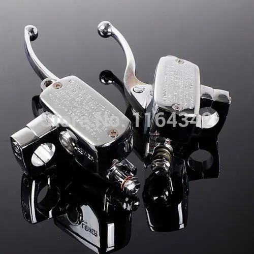 Pair Chrome 1" 25mm Handlebar Brake Clutch Master Cylinder Lever For Motorcycle Racing Street Bike Yamaha Honda Suzuki Kawasaki
Pair Chrome 1" 25mm Handlebar Brake Clutch Master Cylinder Lever For Motorcycle Racing Street Bike Yamaha Honda Suzuki Kawasaki