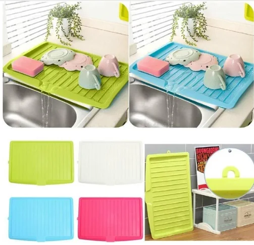 Plastic Large Sink Dish Drainer Vegetable Fruit Drying Rack Washing Holder Organizer Tray For Kitchen Tools
Plastic Large Sink Dish Drainer Vegetable Fruit Drying Rack Washing Holder Organizer Tray For Kitchen Tools