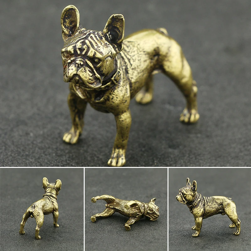Figurines Dog Ornament Miniature Statue Decoration Bulldog Display Model Small Accessories Home Vintage Animal
Figurines Dog Ornament Miniature Statue Decoration Bulldog Display Model Small Accessories Home Vintage Animal