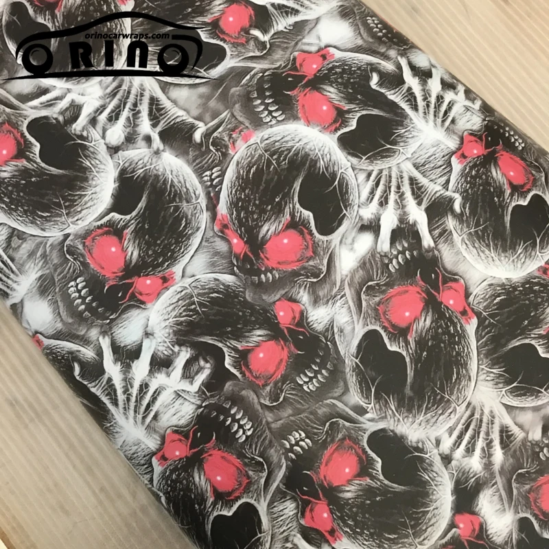 Skull Car Sticker Vinyl Film-10