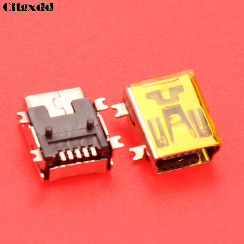 cltgxdd 5 pin Mini charging USB jack socket port connector V3 port for MP3 MP4 GPS etc 5Pin SMT long type 7.7X9.2X5.5MM
cltgxdd 5 pin Mini charging USB jack socket port connector V3 port for MP3 MP4 GPS etc 5Pin SMT long type 7.7X9.2X5.5MM