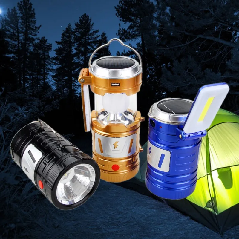 LED Camping Lantern Flashlights Collapsible Solar Tent Light Gear Accessories Equipment for Outdoor Hiking Emergencies
LED Camping Lantern Flashlights Collapsible Solar Tent Light Gear Accessories Equipment for Outdoor Hiking Emergencies