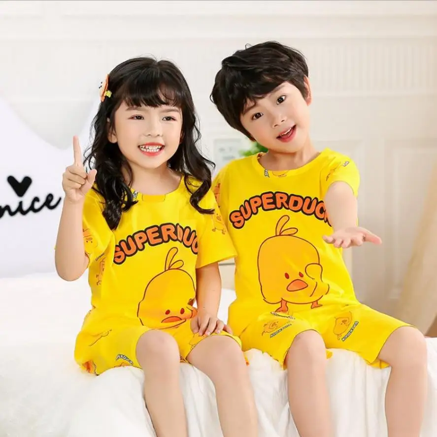 2019 Summer Children Pyjama Sets Boys Sleepwear Bottom Clothing Boys Pajamas Suits Short Sleeve Kids Pijama Character
2019 Summer Children Pyjama Sets Boys Sleepwear Bottom Clothing Boys Pajamas Suits Short Sleeve Kids Pijama Character