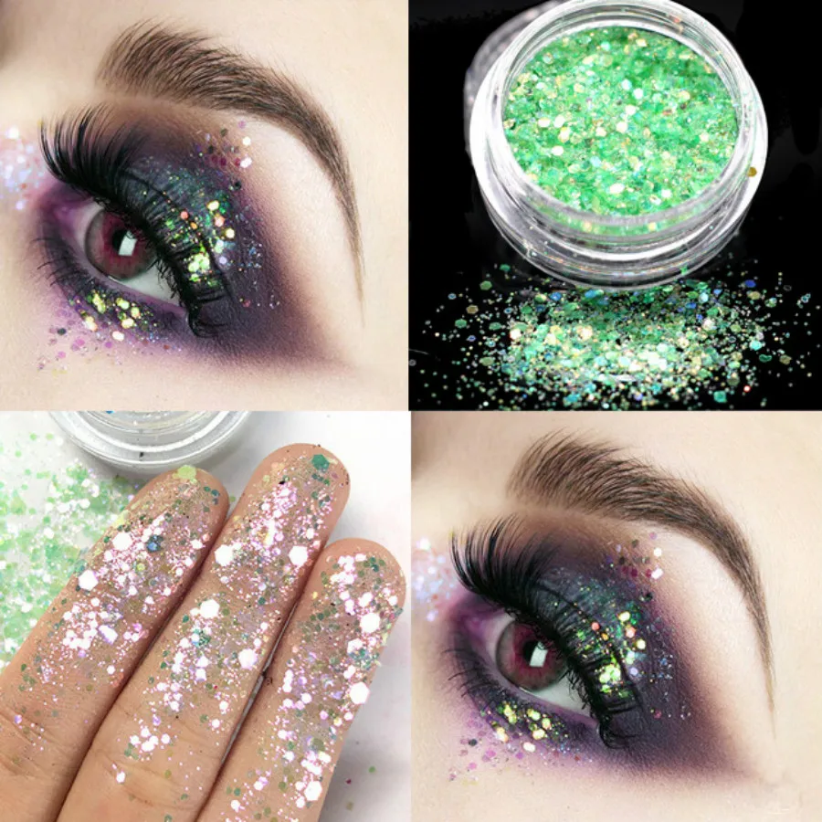 Fashion Green 12color Beauty Glitter Eyeshadow Powder Pigment Mineral Spangle Makeup Cosmetic Set Long-lasting Liner Combination
Fashion Green 12color Beauty Glitter Eyeshadow Powder Pigment Mineral Spangle Makeup Cosmetic Set Long-lasting Liner Combination