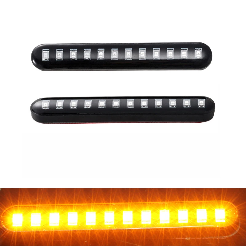 1 Pair Waterproof Motobike Trailer Truck Running Light Stop Turn Signal Lamp Yellow Sequential Flowing
1 Pair Waterproof Motobike Trailer Truck Running Light Stop Turn Signal Lamp Yellow Sequential Flowing