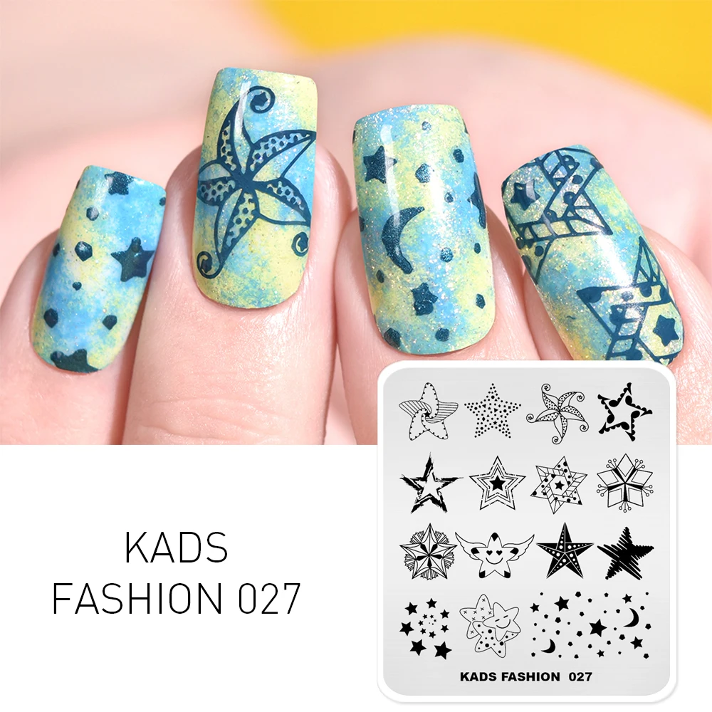 MISSGUOGUO Nail Stamp Template Cute Lucky Stars Patterns DIY Nail Designs Stamping Polish Manicure Stamper Plate Tool
MISSGUOGUO Nail Stamp Template Cute Lucky Stars Patterns DIY Nail Designs Stamping Polish Manicure Stamper Plate Tool