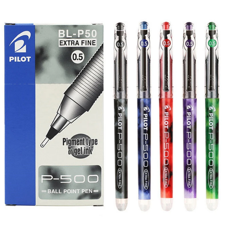 Japan Pilot BL-P50 Gel Pen Set 0.5mm Extra Fine Ball Point Pens Smooth Writing Color Pigment Gel Ink Office School Stationery
Japan Pilot BL-P50 Gel Pen Set 0.5mm Extra Fine Ball Point Pens Smooth Writing Color Pigment Gel Ink Office School Stationery