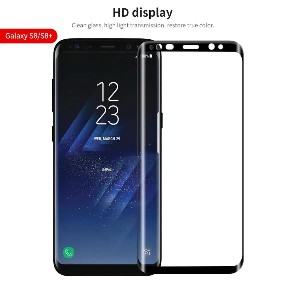3D Full Cover Screen Protector For Samsung Galaxy S8 S9 Plus Sticker Soft Plating PET Film (Not Tempered Glass) Protective Film
3D Full Cover Screen Protector For Samsung Galaxy S8 S9 Plus Sticker Soft Plating PET Film (Not Tempered Glass) Protective Film