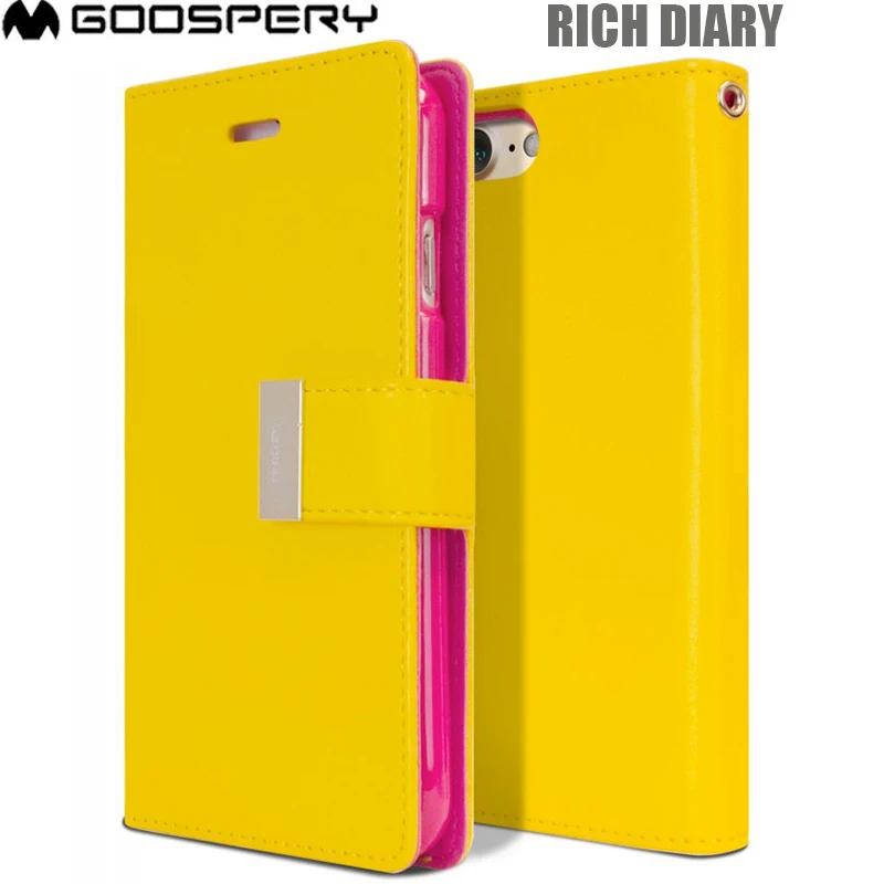 Original Genuine Mercury Goospery Rich Diary Flip Wallet Gel Cover Case for Apple iPhone 7 8
Original Genuine Mercury Goospery Rich Diary Flip Wallet Gel Cover Case for Apple iPhone 7 8