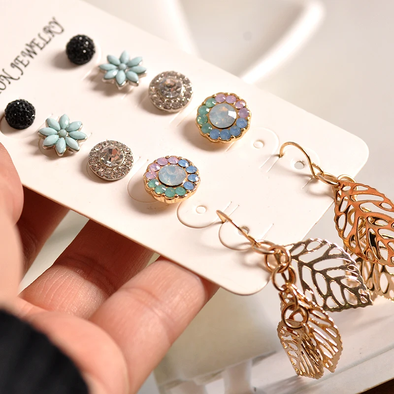 New fashion women's jewelry wholesale girl's birthday beautiful black green white earring tassel leaf earrings agent shipping
New fashion women's jewelry wholesale girl's birthday beautiful black green white earring tassel leaf earrings agent shipping