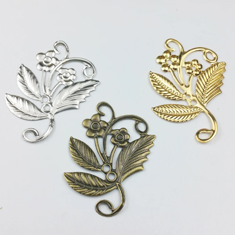 20pcs 37x50mm Filigree flower Wraps Metal Charms For Embellishment Scrapbook DIY Jewelry Metal Craft Wraps
20pcs 37x50mm Filigree flower Wraps Metal Charms For Embellishment Scrapbook DIY Jewelry Metal Craft Wraps