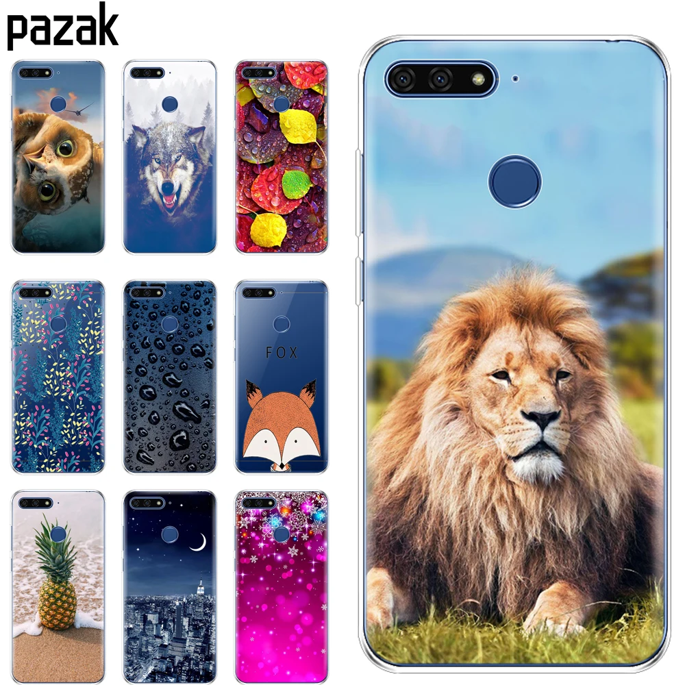 silicone case for 5.99" Huawei Honor 7C Case Cover for Honor 7C Pro Case Phone Cover for Huawei Honor 7C 5.7 Inch Aum-L41 coque
silicone case for 5.99" Huawei Honor 7C Case Cover for Honor 7C Pro Case Phone Cover for Huawei Honor 7C 5.7 Inch Aum-L41 coque