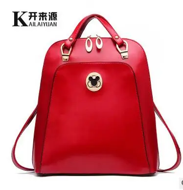 100% Genuine leather Women Backpack 2019 Backpack Bag NEW fashionista new fashion leisure Korean women students
100% Genuine leather Women Backpack 2019 Backpack Bag NEW fashionista new fashion leisure Korean women students