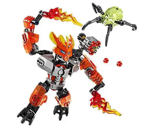 Bevle BionicleMask of Light XSZ 706-6 Children's Protector of Fire Bionicle Building Block Compatible With Bela 70783 Toys
Bevle BionicleMask of Light XSZ 706-6 Children's Protector of Fire Bionicle Building Block Compatible With Bela 70783 Toys