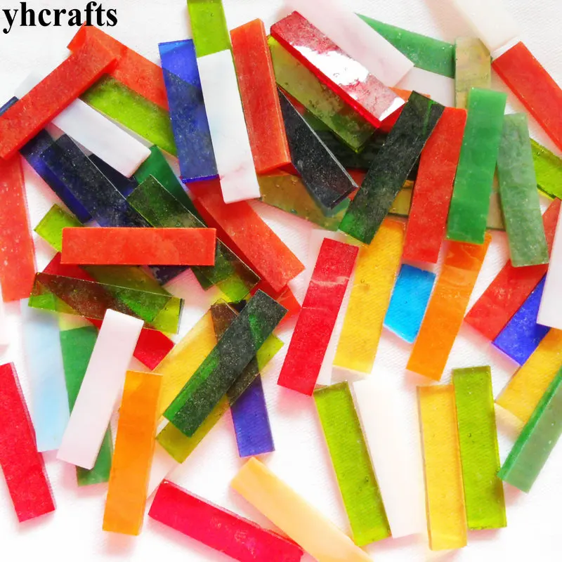 410PCS/1000Gram/Lot Mix color glass strip Mosaic art Craft material DIY accessories Home decoration Adult DIY wholesale OEM
410PCS/1000Gram/Lot Mix color glass strip Mosaic art Craft material DIY accessories Home decoration Adult DIY wholesale OEM